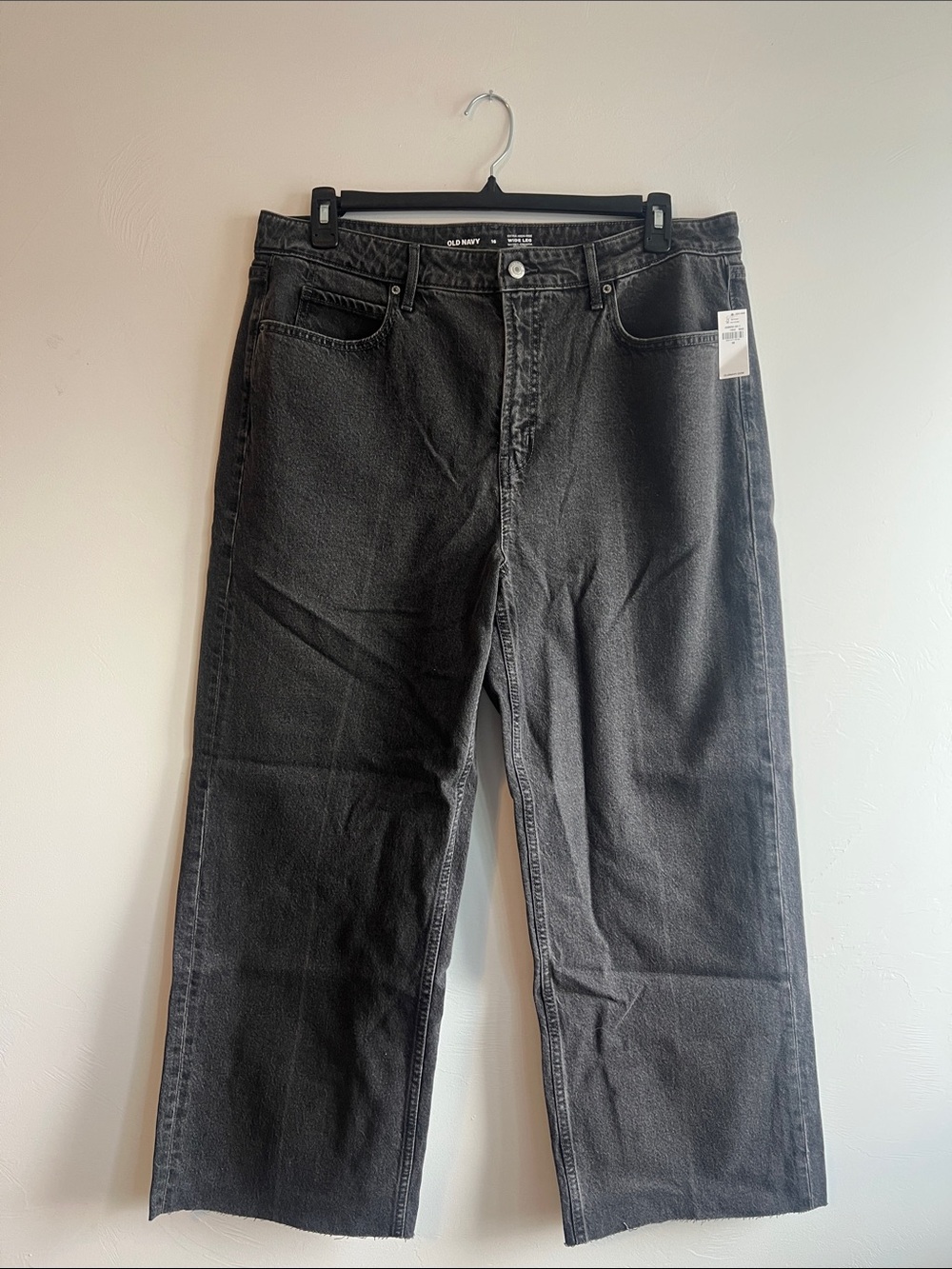 Old Navy Women’s Wide Leg Black Jeans